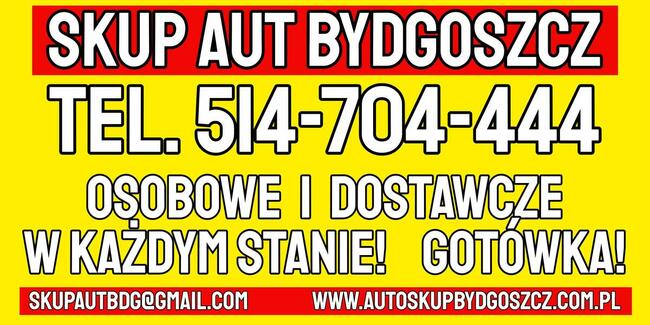 Skup Aut Bydgoszcz osobowe i dostawcze w każdym stanie!!!