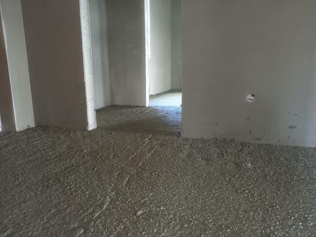 Płynny styropian, styrobeton, anhydryt Knauf na ogrzewanie.