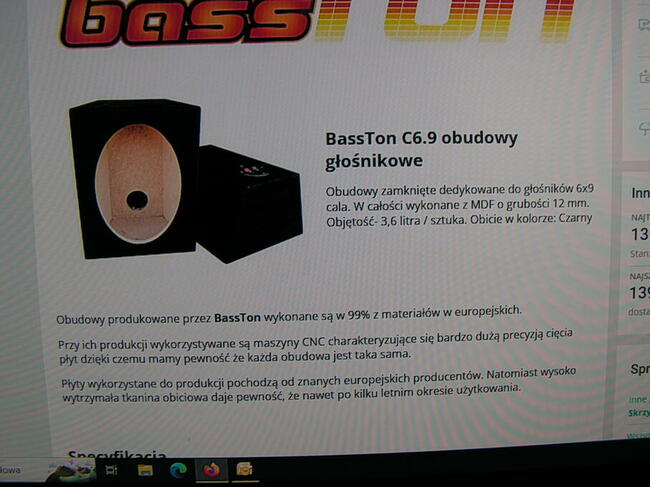 Obudowy głośników BassTon C6.9