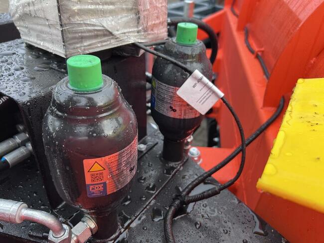 Pług do śniegu hydrauliczny Strzalka JCB MANITOU CAT CASE