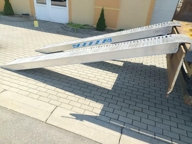 Najazdy aluminiowe 2m-5m do 13t, Włoska jakość, gwarancja