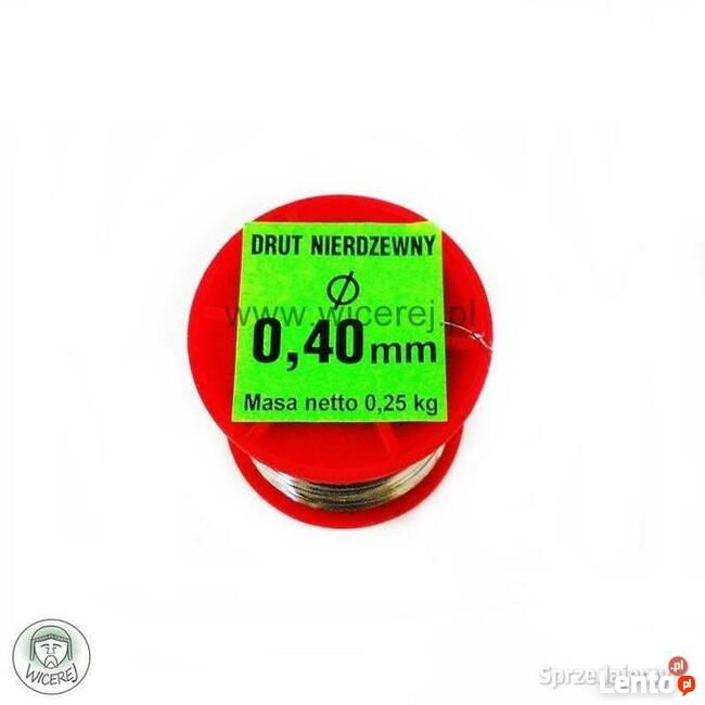 Drut Pszczelarski do Ramek 0,4mm 0,25kg nierdzewny