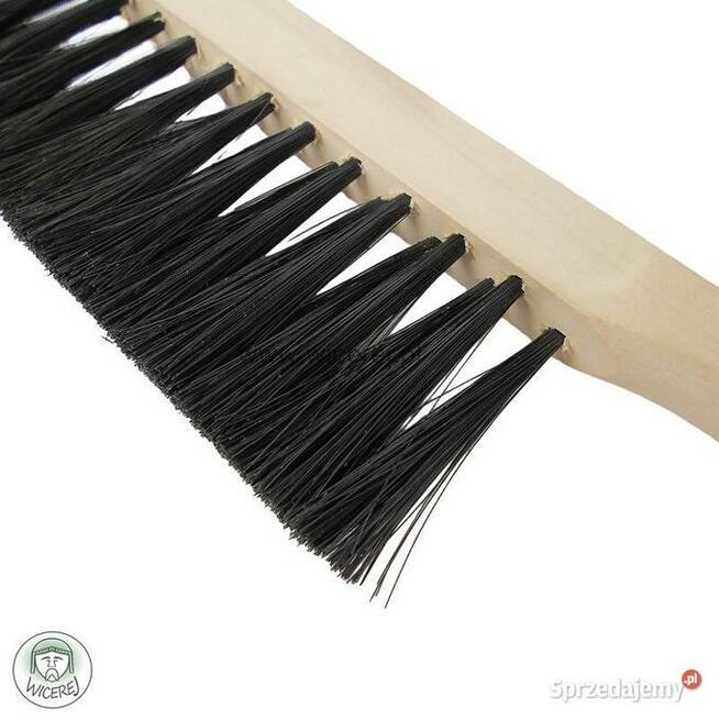 Duża Zmiotka Pszczelarska Miotełka Szczotka 2 rzędy sztuczna