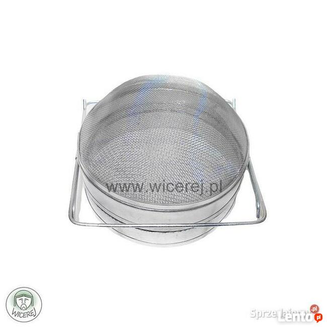 Podwójne Sito do Miodu Śr. 20cm Okrągłe Wypukłe ocynkowane