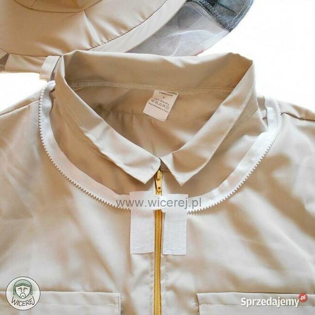 Bluza Pszczelarska Premium rozpinana z Kapeluszem XS-XXXL