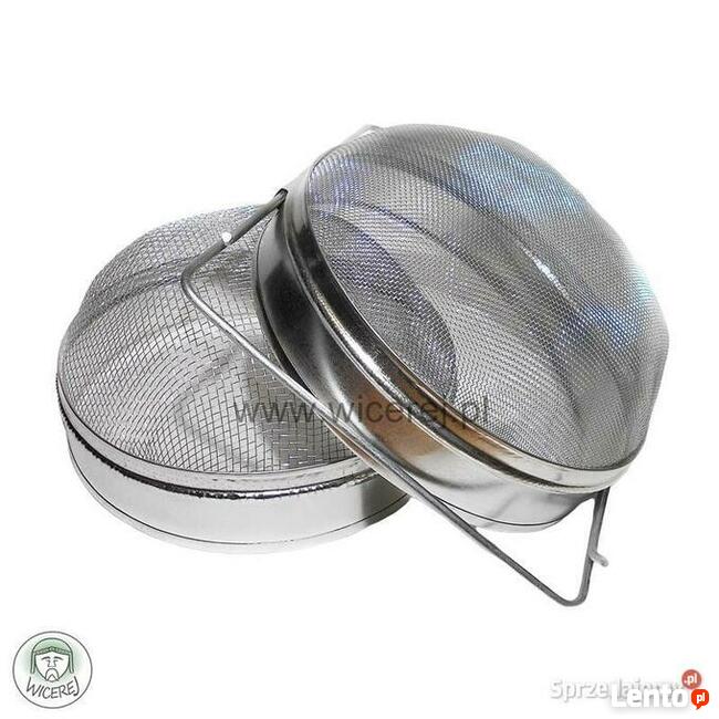 Podwójne Sito do Miodu Śr. 20cm Okrągłe Wypukłe ocynkowane