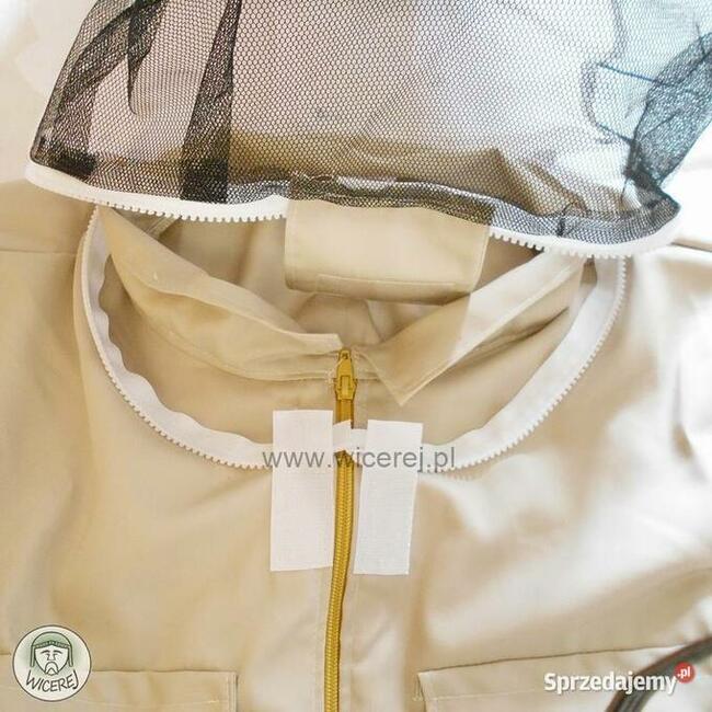 Bluza Pszczelarska Premium rozpinana z Kapeluszem XS-XXXL