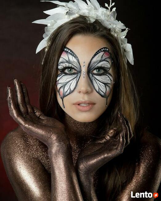 Malowanie buzi twarzy bodypaiting