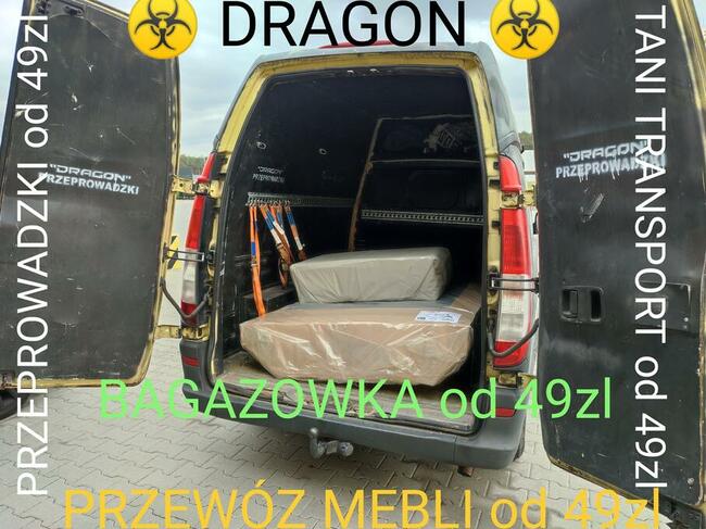 DRAGON Tanie PRZEPROWADZKI Świebodzin, Bagazowka, transport,
