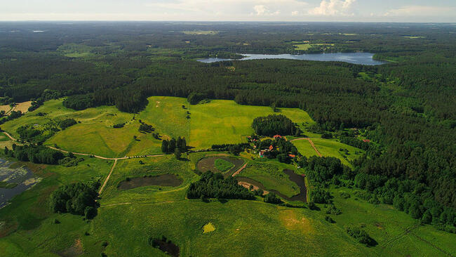 Atrakcyjna działka nad jeziorem - Unieszewo k/Olsztyna
