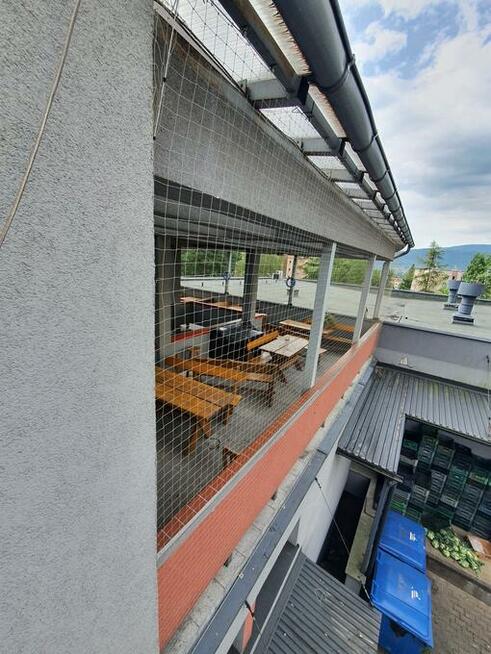 Montaż kolców przeciw ptakom