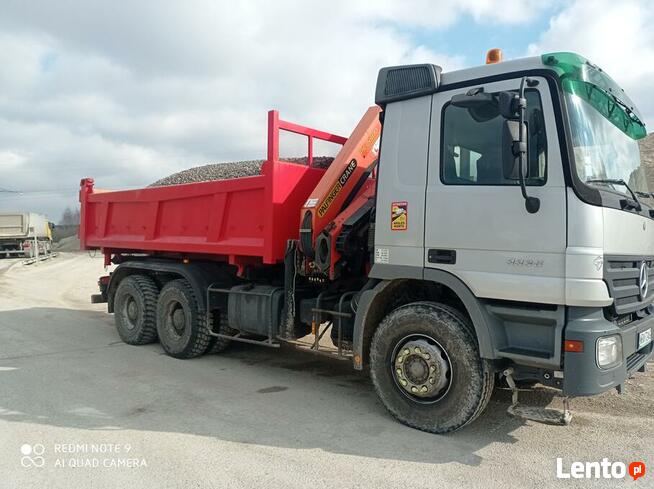 Usługa HDS, sprzedaż piach, kruszywo, ziemia itp.