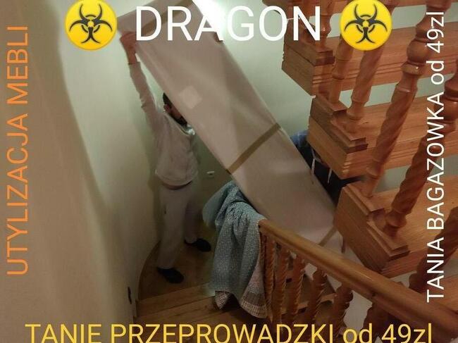 DRAGON - PRZEPROWADZKI Sulechów, taxi bagażowe, transport
