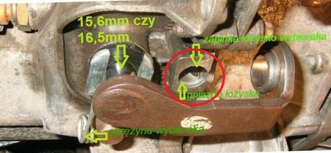 RENAULT VOLVO 440 460 USZCZELNIACZ wybieraka skrzyni biegów