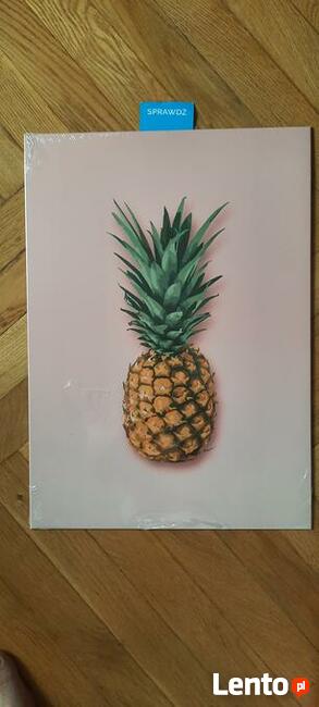 Ananas : Kolekcja Tropico - metalowy plakat. Displate