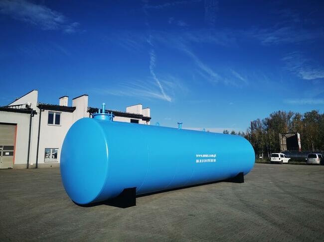Zbiornik stalowy 50m3 - 50 000l- 50000 - dwupłaszczowy na ON