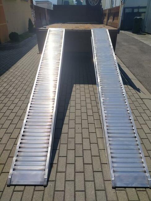 Najazdy aluminiowe / Duży wybór 2,5m-4,5m do 13t
