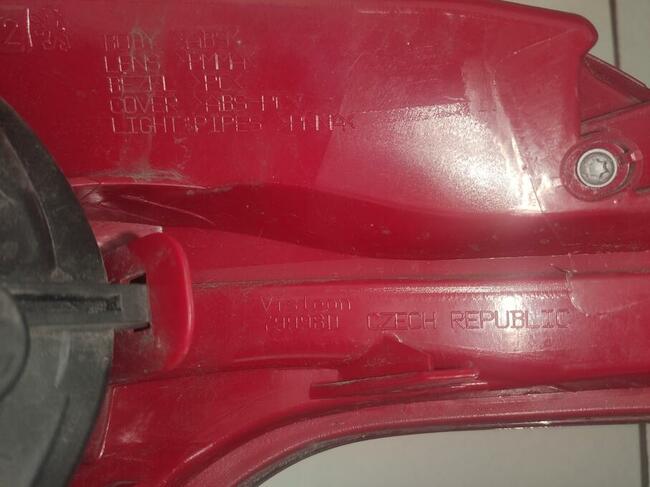 Lampa wkład tylna lewa Peugeot 208 PreFL 2012-2015 z wkładem