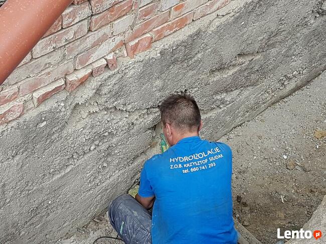 Hydroizolacje fundamentów, iniekcje ciśnieniowe, osuszanie