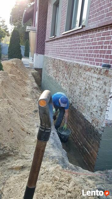 Hydroizolacje fundamentów, iniekcje ciśnieniowe, osuszanie