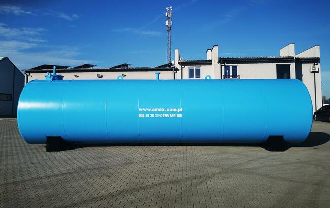 Zbiornik stalowy 50m3 - 50 000l- 50000 - dwupłaszczowy na ON