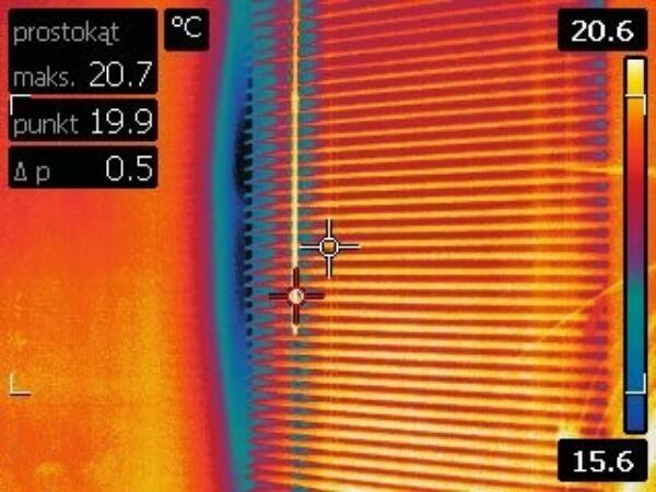 Sprawdzenie szczelności okien i drzwi kamerą termowizyjną
