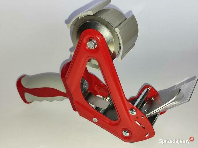 Maszynka, dyspenser do taśm pakownych, metalowy.