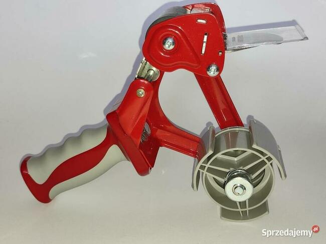 Maszynka, dyspenser do taśm pakownych, metalowy.