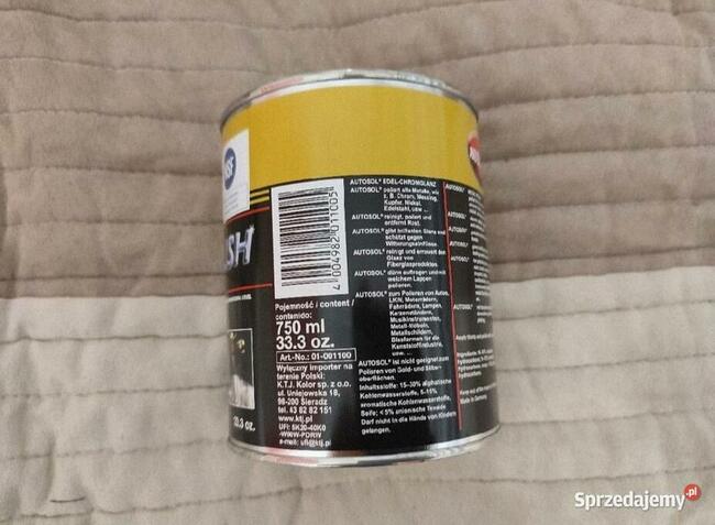 NAJTANIEJ!!! Autosol 750ml - Pasta Polerska