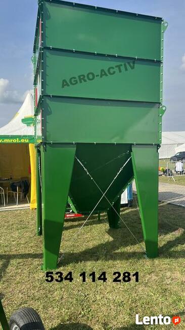 Silos zbożowy składany 3000 kg M-ROL TRANSPORT