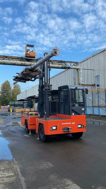 Wózek widłowy gazowy nowy 3.5 tony benz.-LPG przesuw wideł