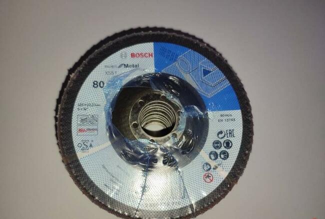 Bosch tarcza szlifierska p80 /125mm x 1,0mm x 22,23