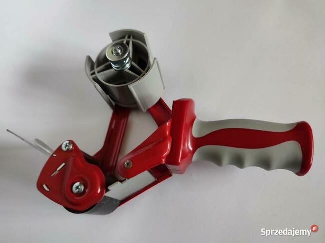 Maszynka, dyspenser do taśm pakownych, metalowy.