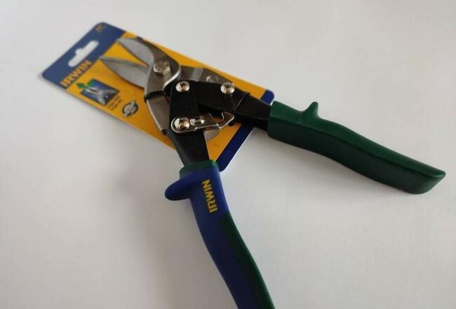 IRWIN Nożyce do cięcia blachy Uniwersalne 102 prawo/prosto