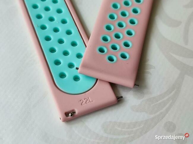 Silikonowy Pasek zamienny na zegarek o szerokości 22mm