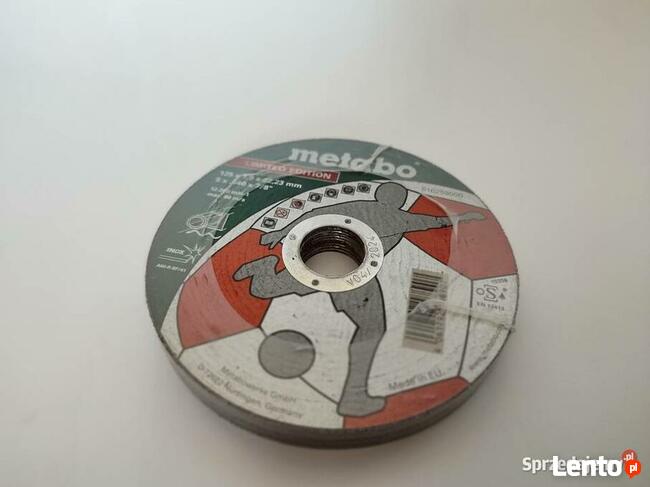 Tarcza tnąca do metalu. 10szt. 125 / 1,0mm x 22,23mm