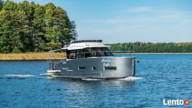 Czarter, wynajem łodzi motorowych bez uprawnień Mikołajki