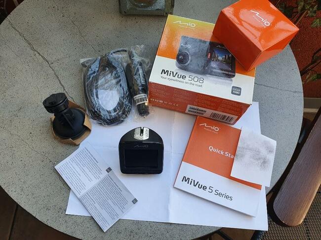 WideRejestrator Mio 508 MiVue Jak Nowy KOMPLET