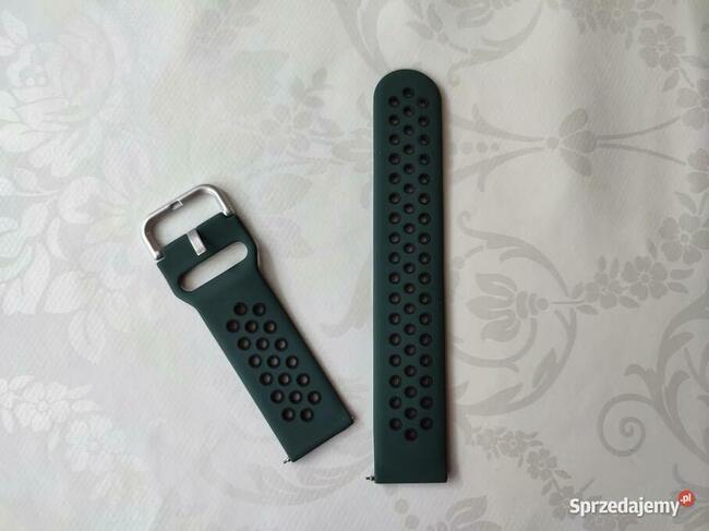 Silikonowy piękny pasek do zegarka 20mm