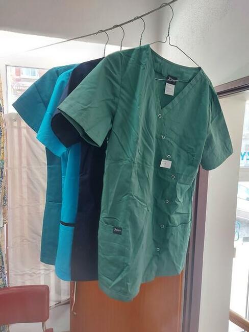 Biały fartuch 100 % bawełny - Wrocław.