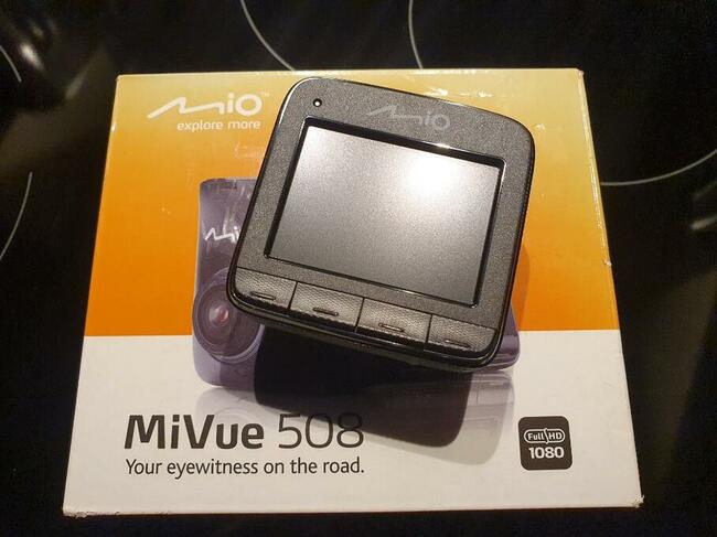 WideRejestrator Mio 508 MiVue Jak Nowy KOMPLET