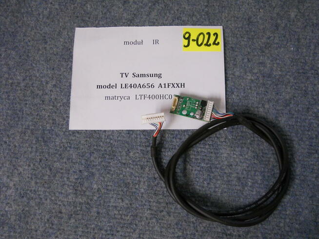 Moduł IR z TV - Samsung LE40A656 9-022
