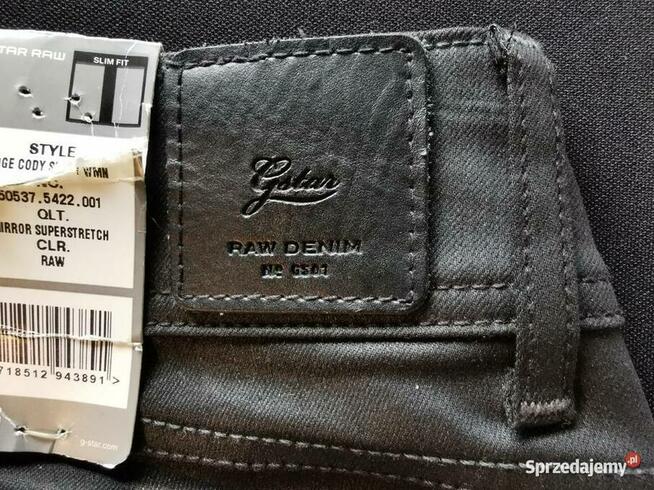 G-STAR RAW Denim Jeans damskie Slim Fit W26 L34 Piękne Nowe