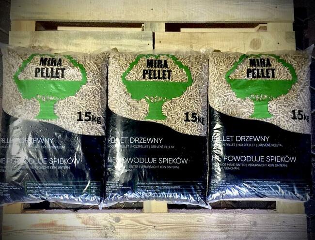 PELLET drzewny , PELLET drzewny SOSNOWY klassa A1 6mm 15kg