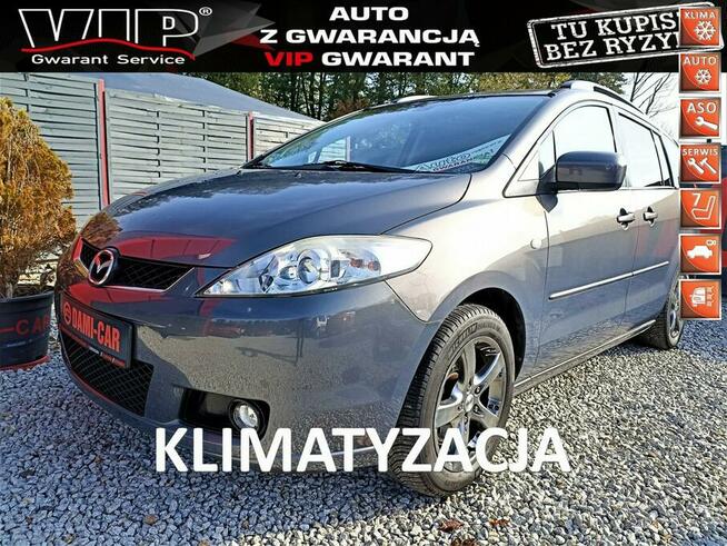 Mazda 5 2.0 120KM 7 osobowy, Przesuwne drzwi, Klimatronik