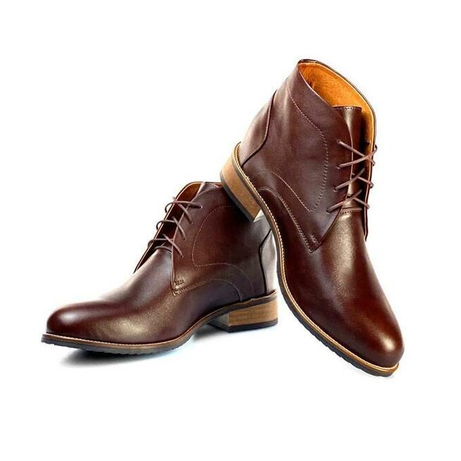 Betelli Buty podwyższające dla mężczyzn +7 cm