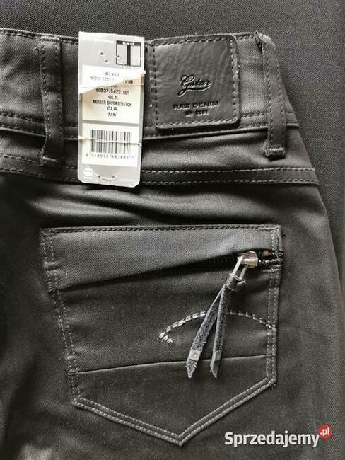 G-STAR RAW Denim Jeans damskie Slim Fit W26 L34 Piękne Nowe