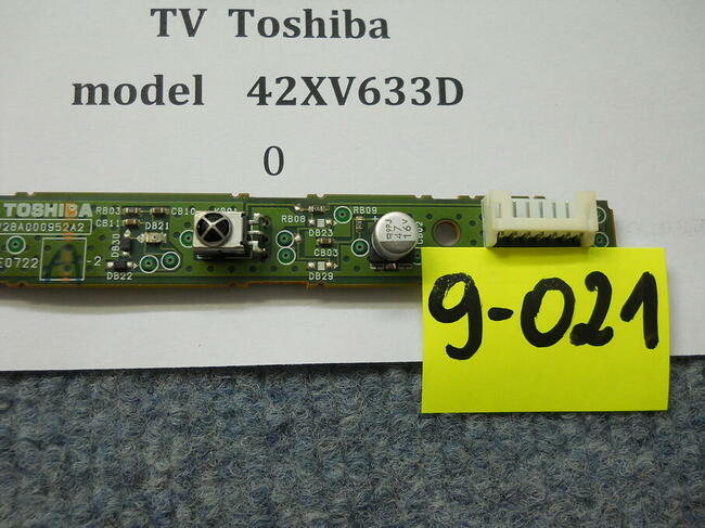 Moduł IR V28A000952A2 z TV - Toshiba 42XV633D     9-021