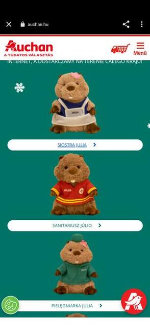 Bóbr Julek Leśnik detektyw ( gang bobrów Auchan 2022)