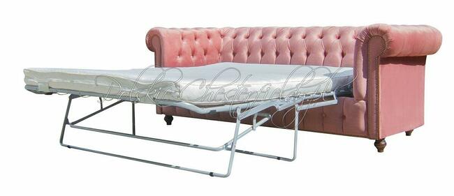 SOFA CHESTERFIELD CANON 3 OS. z funkcją spania codziennego